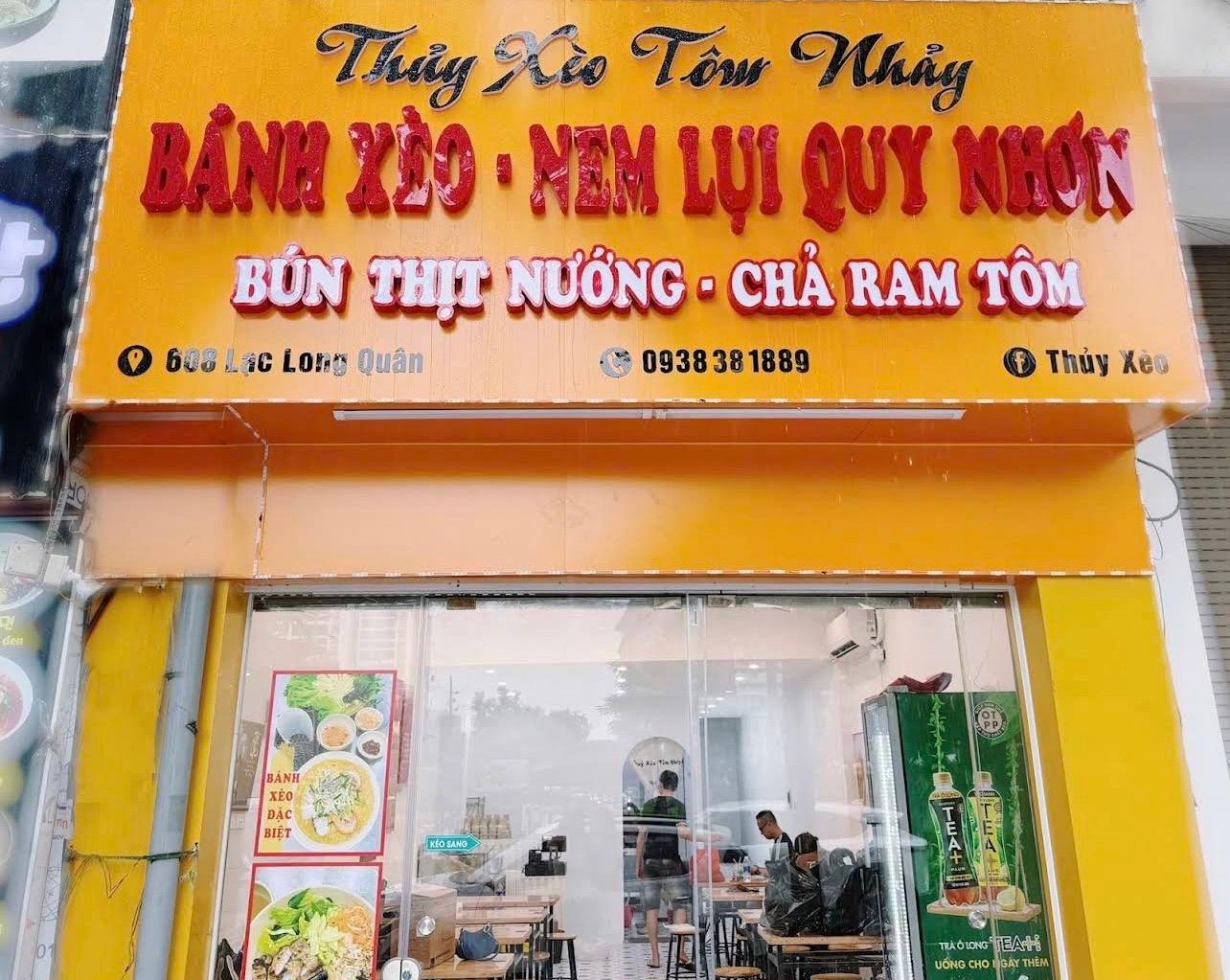 Bánh xẻo tôm nhảy - Thuỷ Xèo